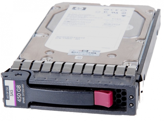 Harddisk HDDs HP 450GB 15K 3.5 6G DP SAS 517352-001